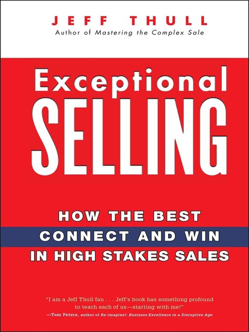 Title details for Exceptional Selling by Jeff Thull - Available